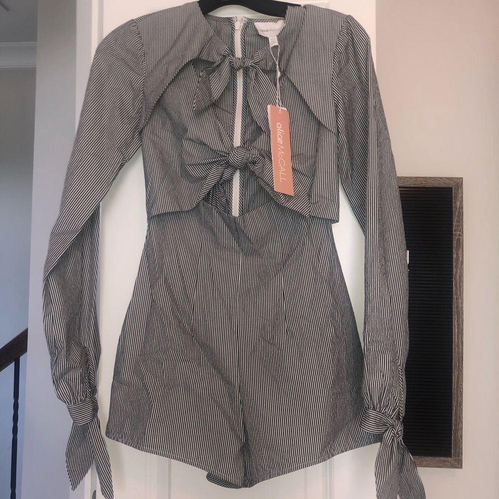 NEW WITH TAGS ALICE MCCALL ROMPER SIZE 0